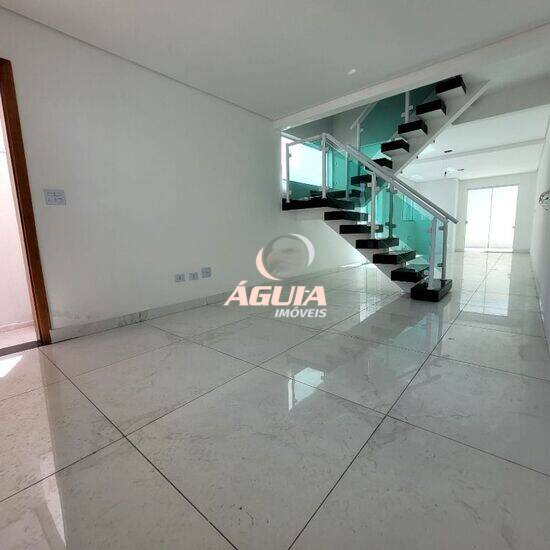 Sobrado de 156 m² na São Boaventura - Vila Scarpelli - Santo André - SP, à venda por R$ 700.000