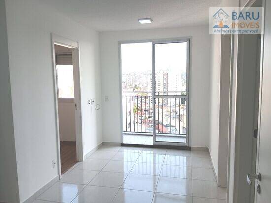 Apartamento de 36 m² Lapa - São Paulo, aluguel por R$ 1.900/mês