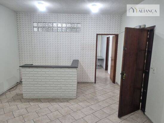 Sala de 65 m² Jardim Palermo - São Bernardo do Campo, aluguel por R$ 1.900/mês