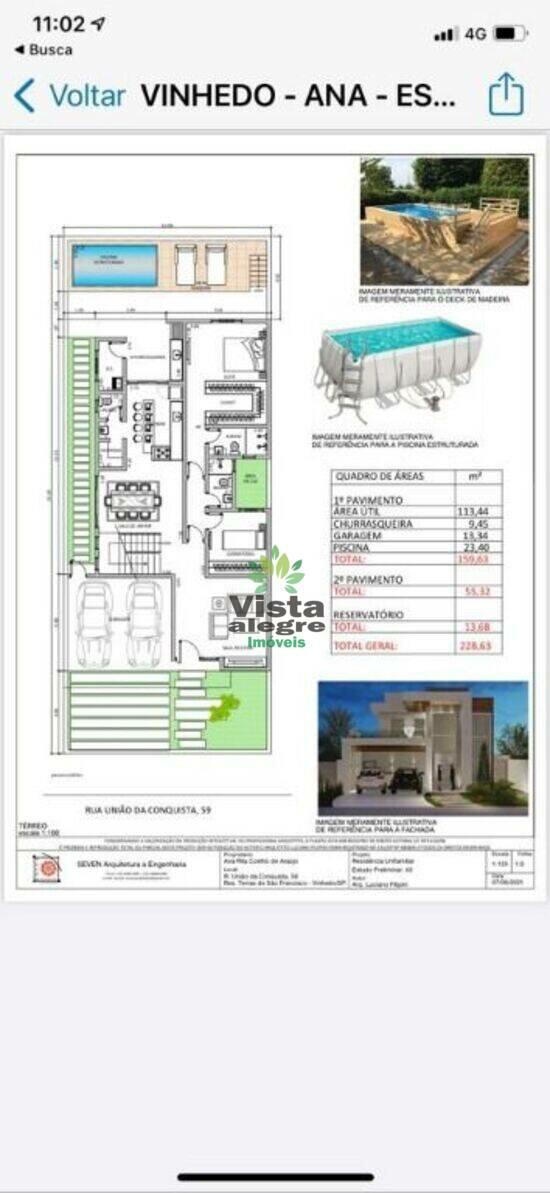 Residencial Nova Aliança - Vinhedo - SP, Vinhedo - SP