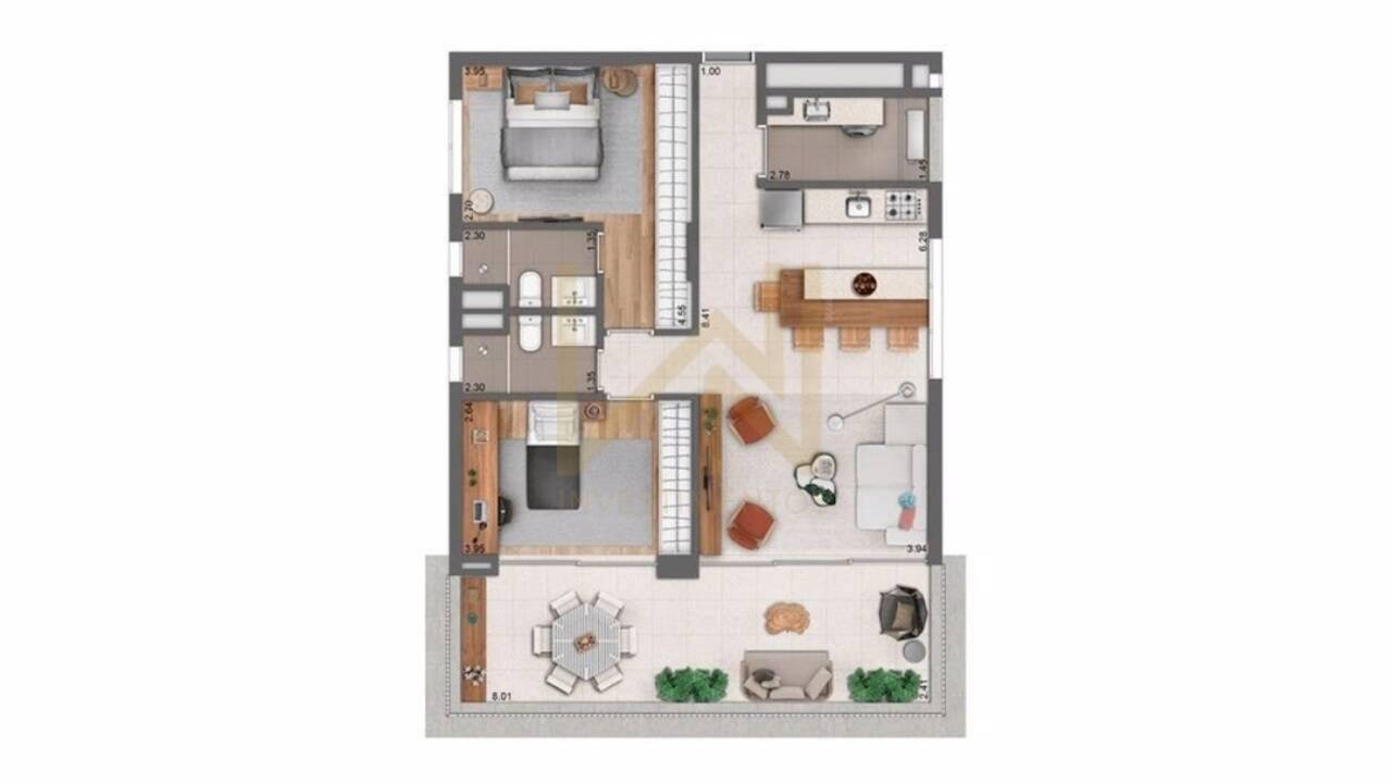 Apartamento Jardim Paulista, São Paulo - SP