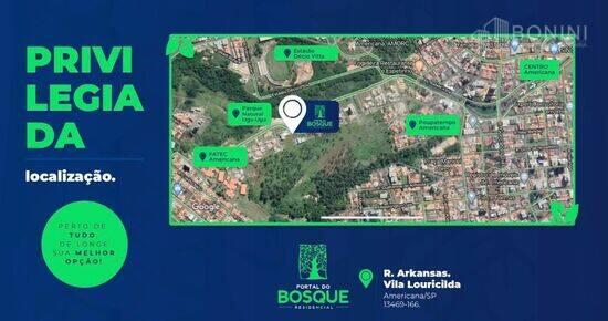 Residencial Portal do Bosque, apartamentos com 2 quartos, 69 m², Americana - SP