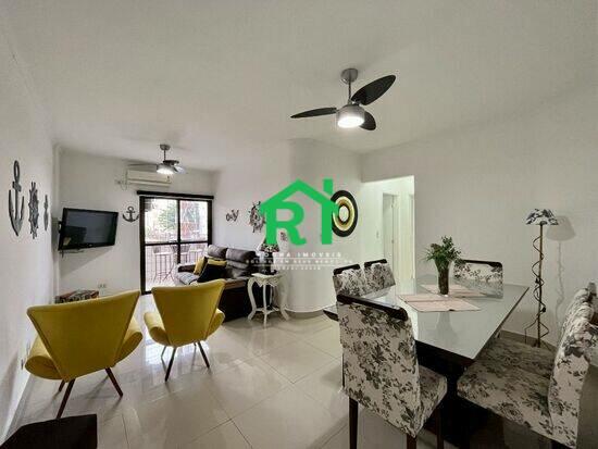 Apartamento de 75 m² Jardim Astúrias - Guarujá, à venda por R$ 495.000