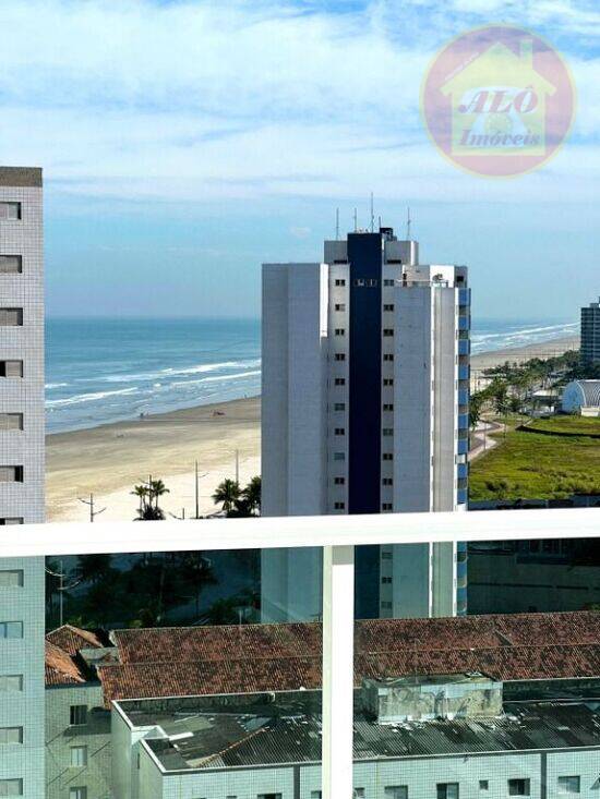 Apartamento de 75 m² Mirim - Praia Grande, à venda por R$ 525.000