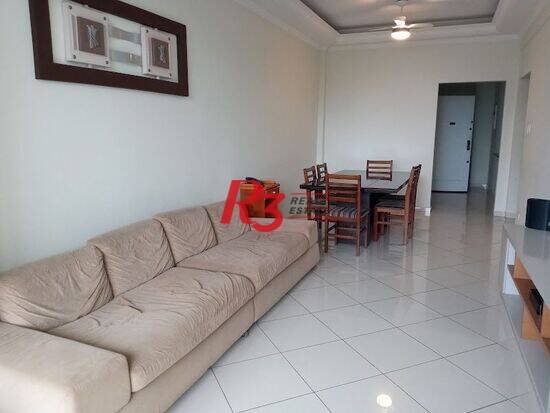 Apartamento de 120 m² Aparecida - Santos, à venda por R$ 800.000