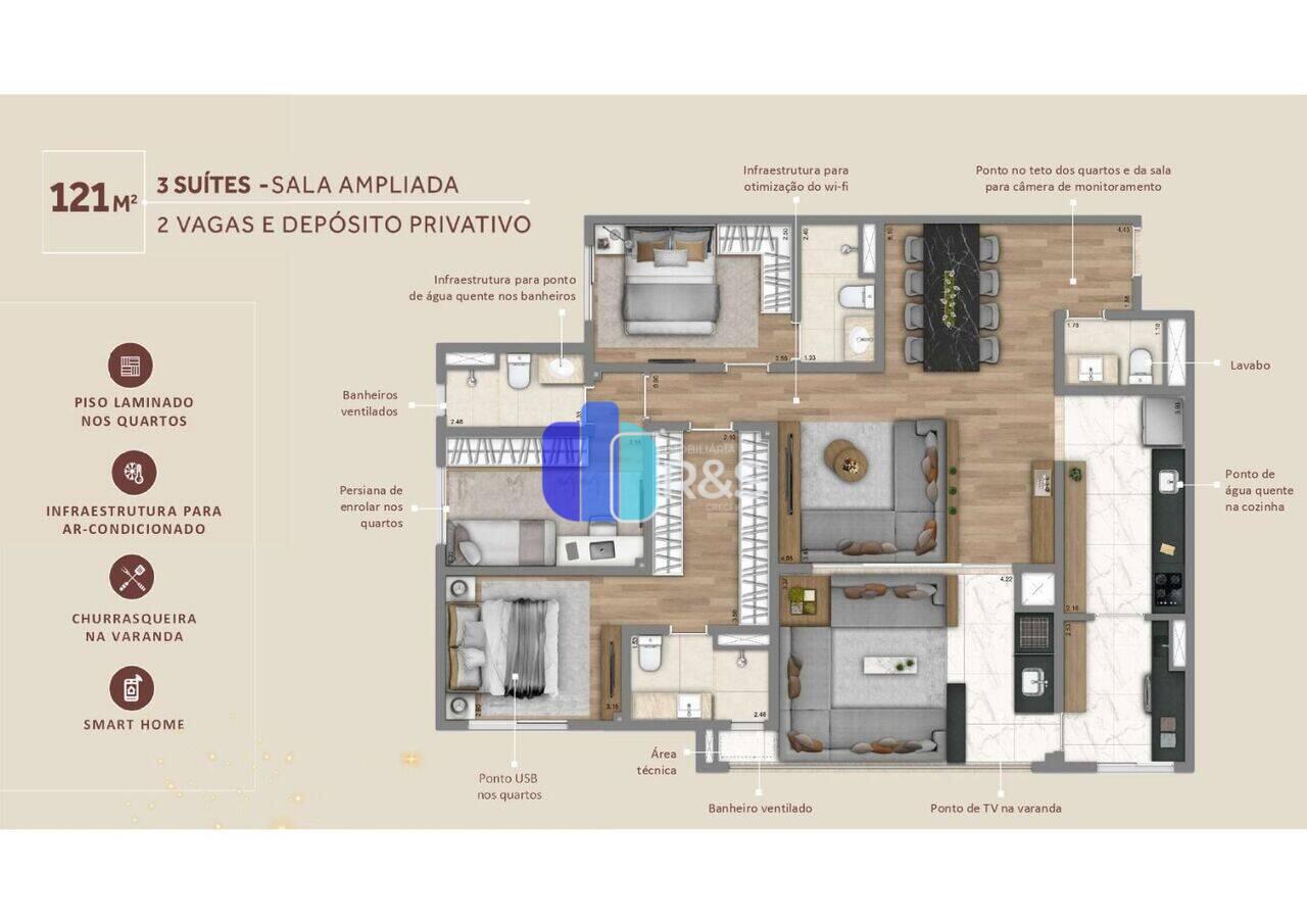 Apartamento Nova Campinas, Campinas - SP