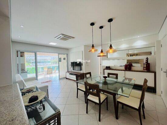 Apartamento de 138 m² Riviera de São Lourenço - Bertioga, à venda por R$ 3.250.000