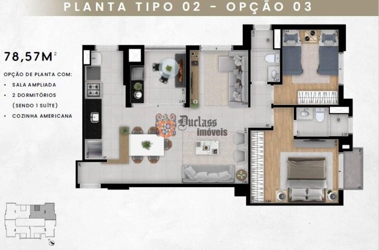 Apartamento Jardim Guanabara, Campinas - SP