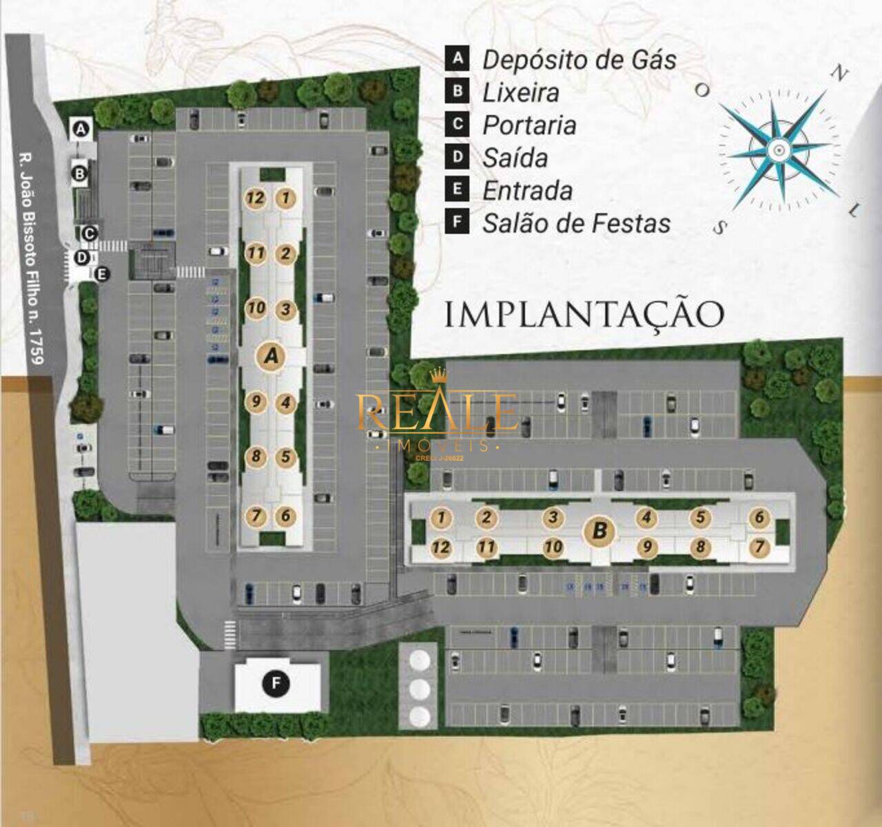 Apartamento Condomínio Residencial Rampazzo, Valinhos - SP