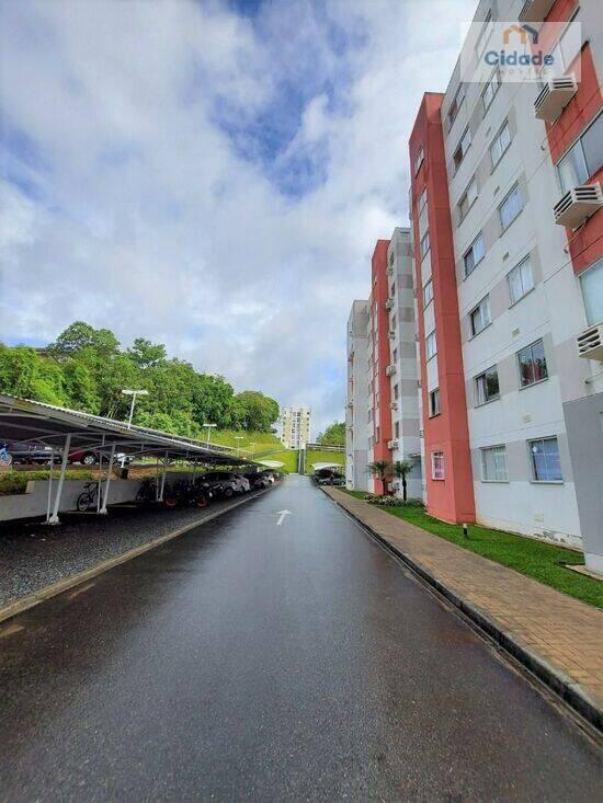 Apartamento de 55 m² Jaraguá 99 - Jaraguá do Sul, aluguel por R$ 1.700/mês