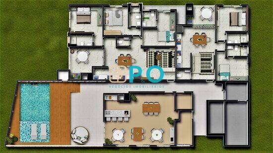 Residencial Turquesa, apartamentos com 2 a 3 quartos, 75 a 111 m², Balneário Piçarras - SC