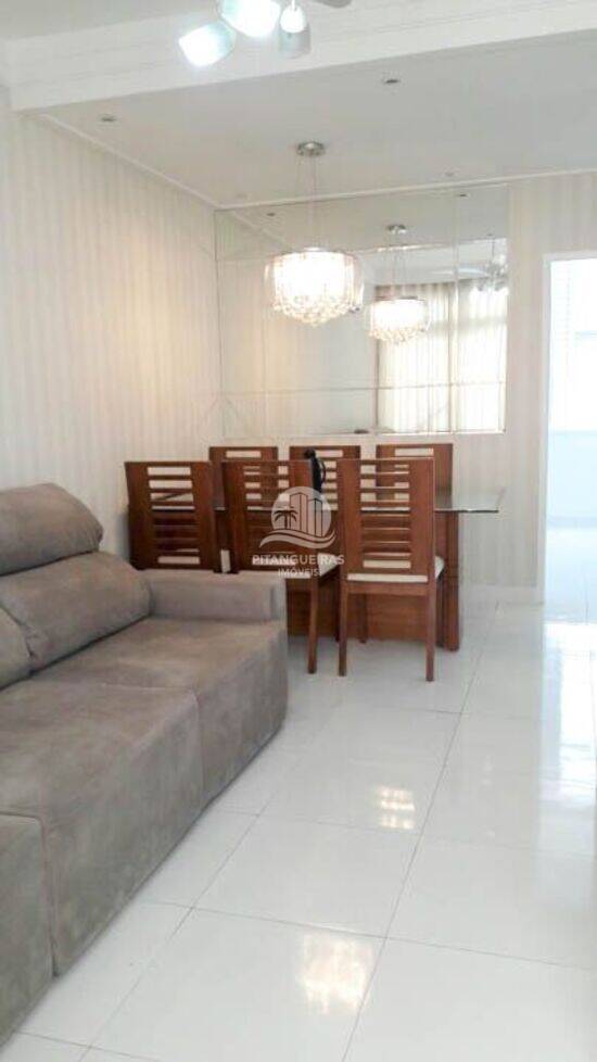 Apartamento de 58 m² na Mário Ribeiro - Pitangueiras - Guarujá - SP, à venda por R$ 450.000