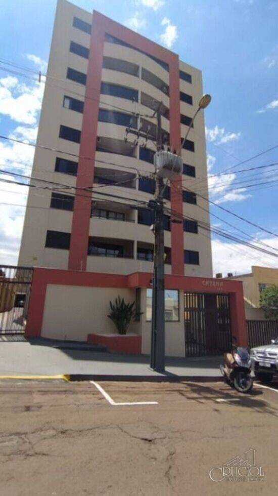 Apartamento de 92 m² Centro - Londrina, à venda por R$ 395.500