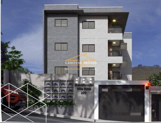 Apartamento de 72 m² Cruzeiro - Pouso Alegre, à venda por R$ 350.000