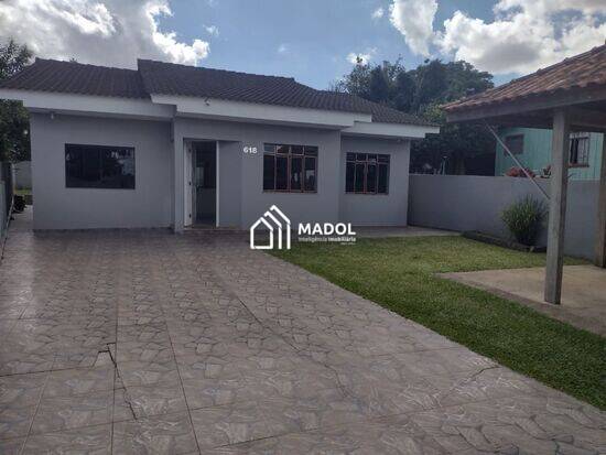 Casa de 120 m² na Basílio Parabocz - Oficinas - Ponta Grossa - PR, à venda por R$ 480.000