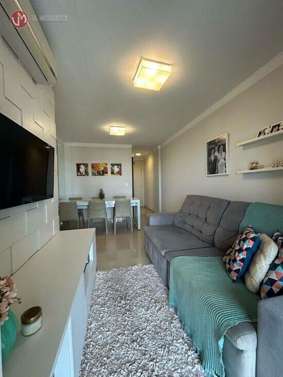 Apartamento de 63 m² Coqueiral - Cascavel, à venda por R$ 480.000
