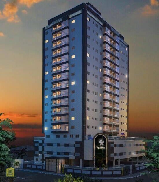 Res. Recanto Das Figueiras, apartamentos com 2 quartos, 71 m², Praia Grande - SP