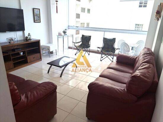 Apartamento de 89 m² Gonzaga - Santos, à venda por R$ 668.000,08