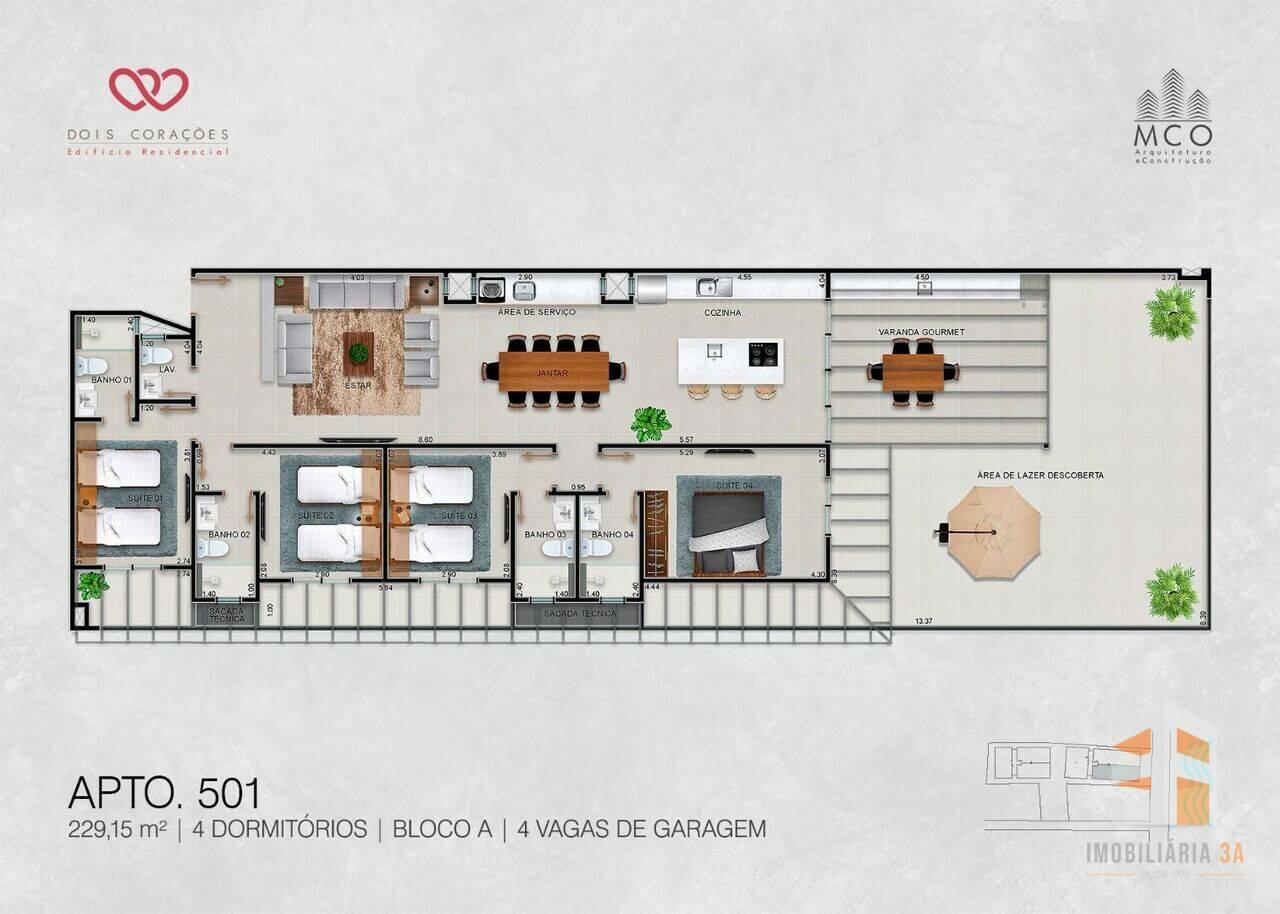 Apartamento Itaguá, Ubatuba - SP