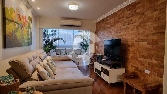 Apartamento de 128 m² na Doutor Tavares de Macedo - Icaraí - Niterói - RJ, à venda por R$ 1.800.000