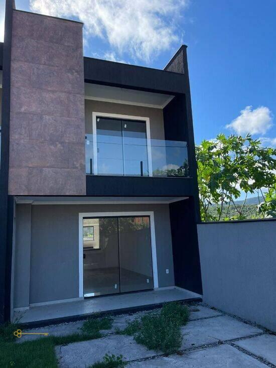 Casa de 80 m² na João Goulart - Jardim Atlântico Oeste (Itaipuaçu) - Maricá - RJ, à venda por R$ 370
