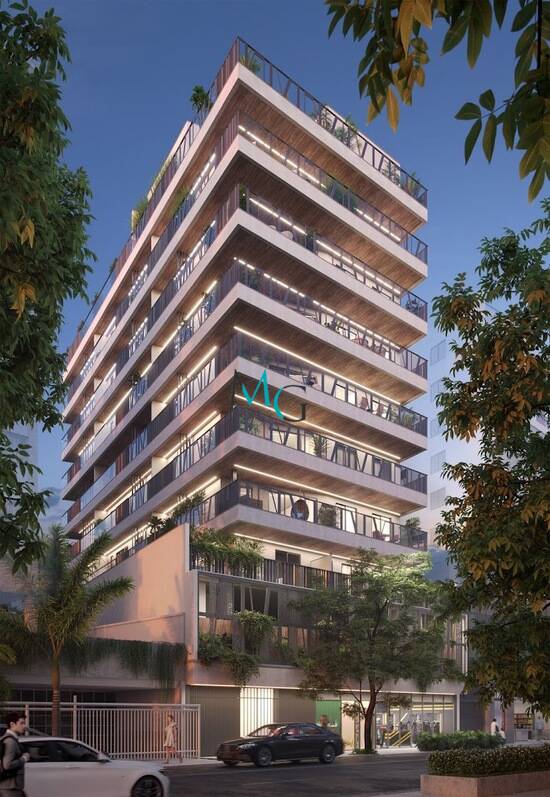 Apartamento garden de 200 m² Gávea - Rio de Janeiro, à venda por R$ 3.351.115,93