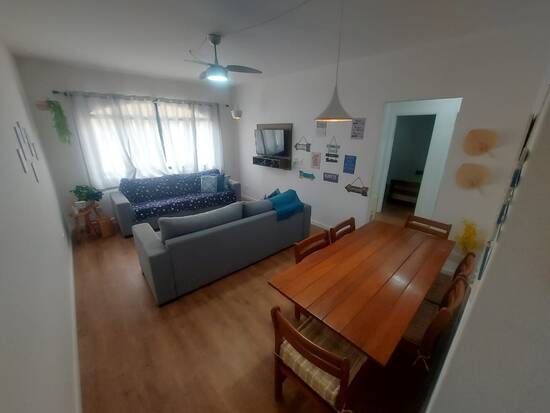 Apartamento de 96 m² Praia da Enseada - Guarujá, à venda por R$ 320.000