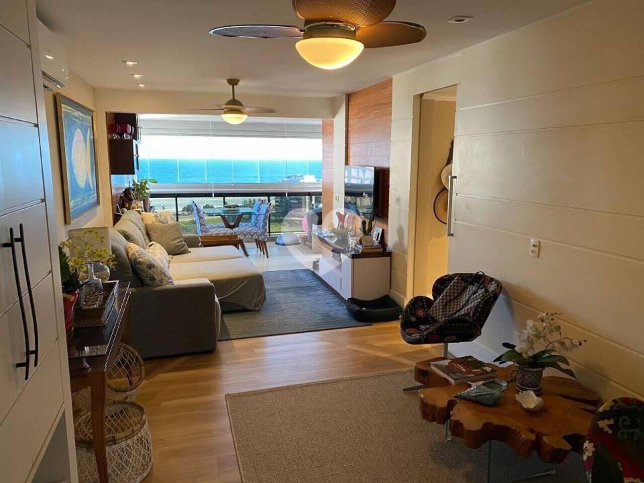 Condomínio WaterWays. Apartamento de 2 Suítes com Vista Mar e reformado. Praia da Barra da Tijuca/RJ.