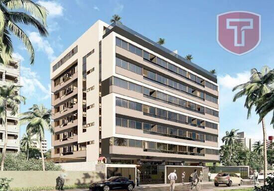 Apartamento de 45 m² na Max Zagel - Camboinha - Cabedelo - PB, à venda por R$ 415.226,30