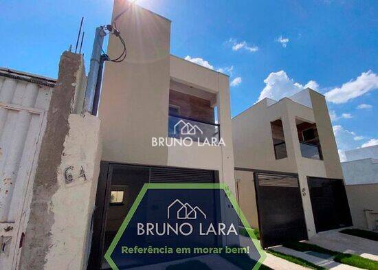 Casa de 95 m² na Carlos Cesar Campos - Guaruja Mansões - Betim - MG, à venda por R$ 365.000