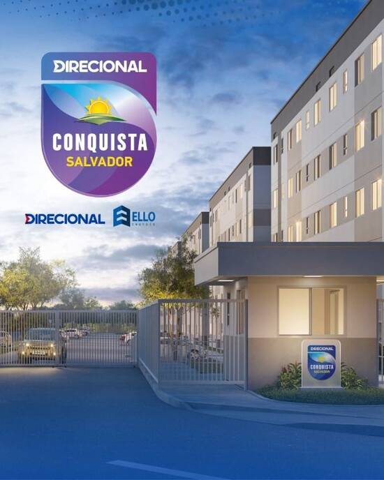 Conquista Salvador, apartamentos com 1 a 2 quartos, 40 m², Salvador - BA