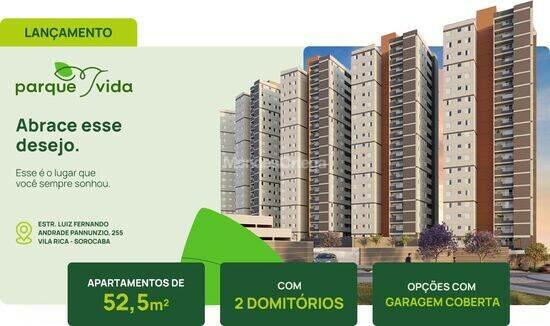 Parque Vida, apartamentos com 2 quartos, 53 m², Sorocaba - SP