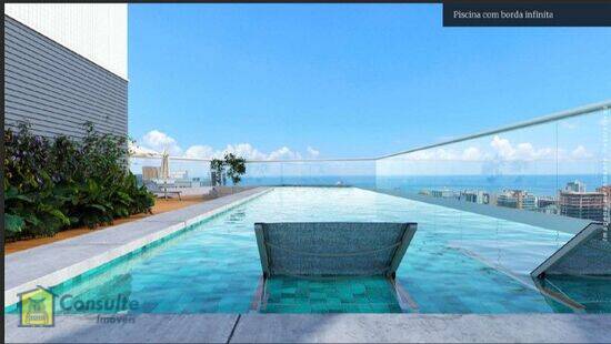 Apartamento de 103 m² na Argentina - Vila Guilhermina - Praia Grande - SP, à venda por R$ 760.095