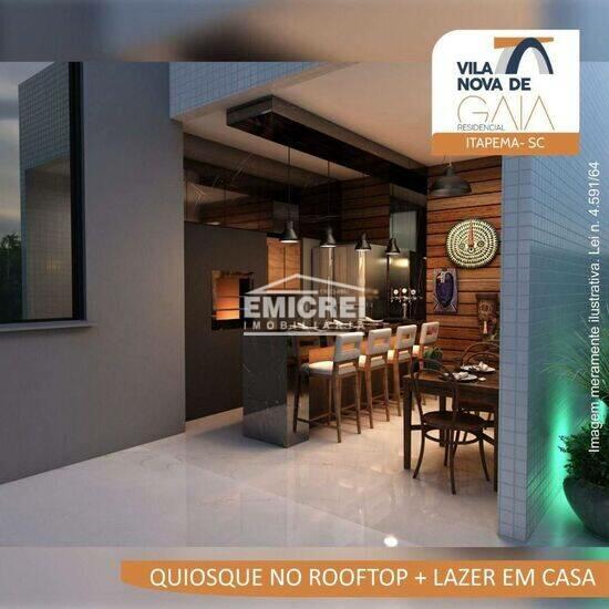 Residencial Vila Nova de Gaia, apartamentos com 2 quartos, 70 m², Itapema - SC