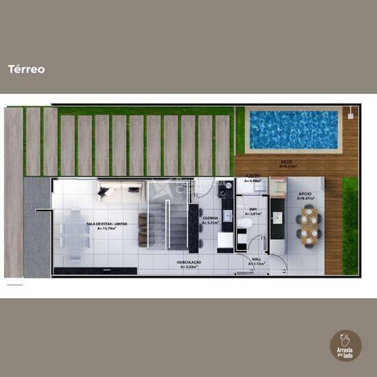 Vila Parati, casas com 3 quartos, 82 a 98 m², Teresina - PI