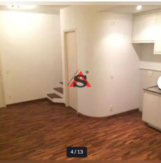 Flat de 45 m² Vila Olímpia - São Paulo, aluguel por R$ 3.500