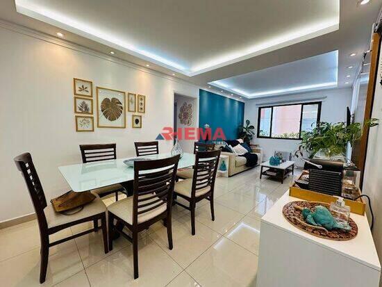 Apartamento de 72 m² Aparecida - Santos, à venda por R$ 550.000
