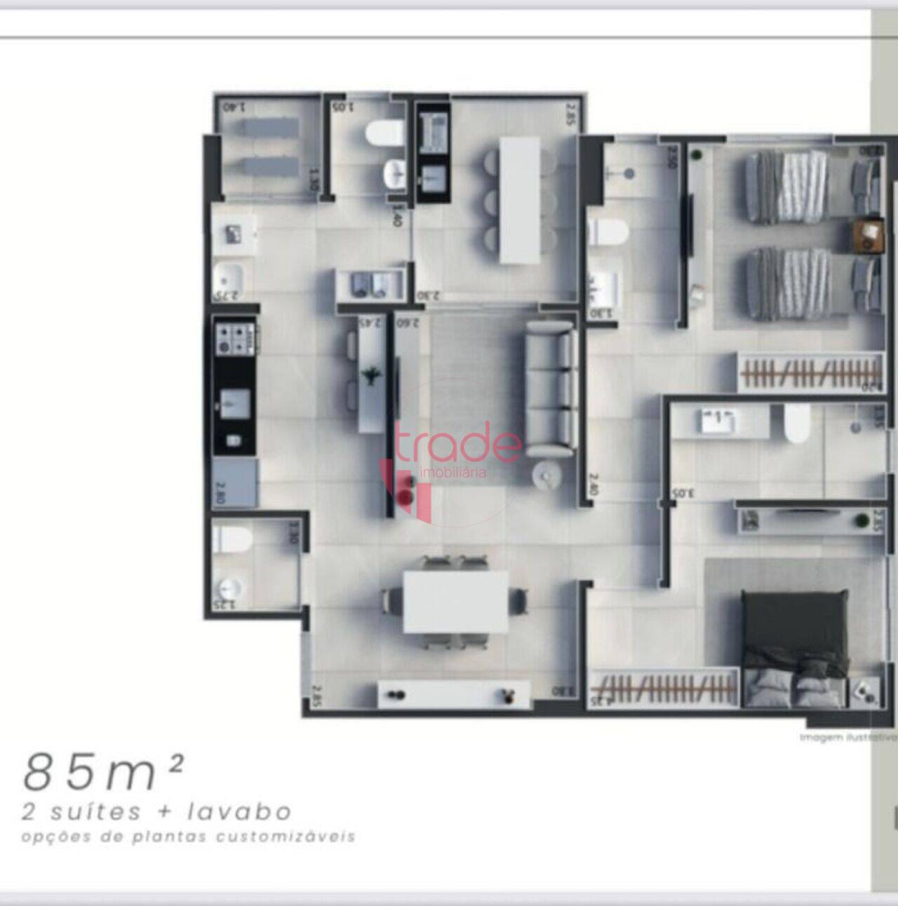 Apartamento Nova Aliança, Ribeirão Preto - SP