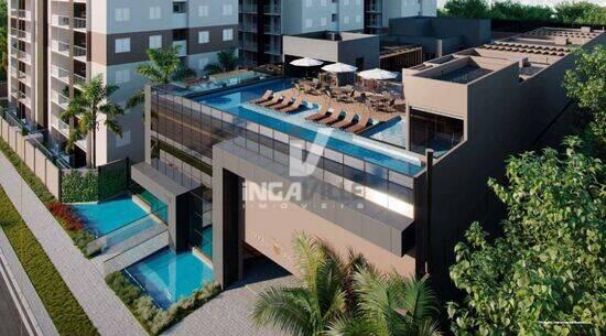 Apartamento de 54 m² Jardim Aclimação - Maringá, à venda por R$ 381.509,71