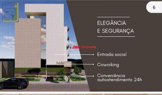Apartamento de 35 m² na Feliciano Negrão - Santa Rosa - Belo Horizonte - MG, à venda por R$ 340.000