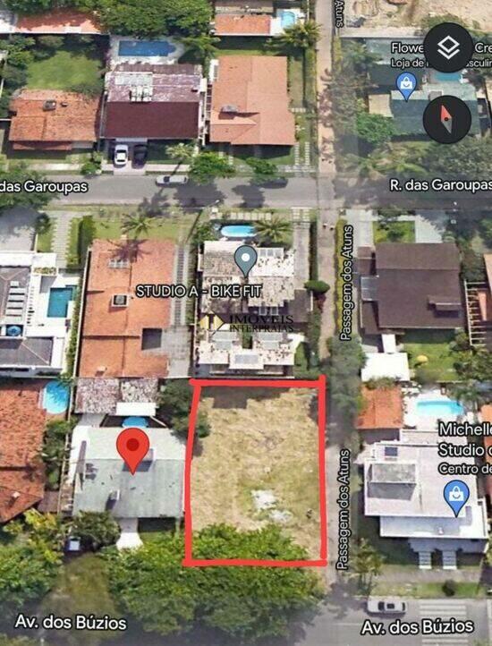 Terreno de 450 m² Jurerê Internacional - Florianópolis, à venda por R$ 3.180.000