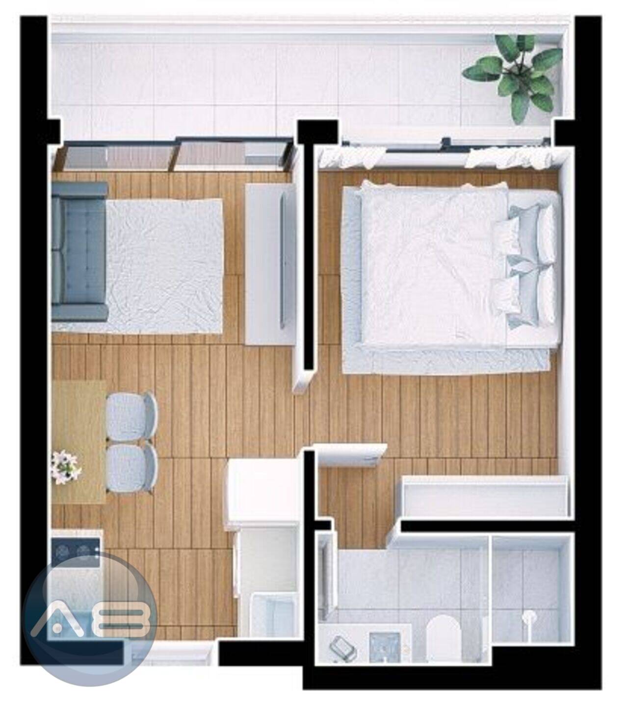 Apartamento Portão, Curitiba - PR