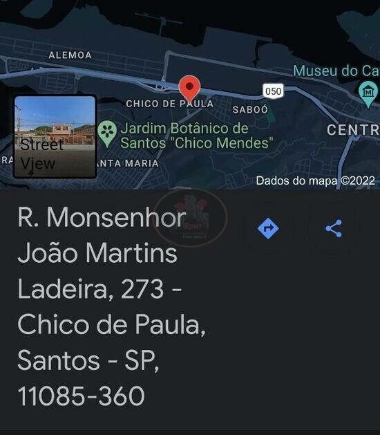 Chico de Paula - Santos - SP, Santos - SP