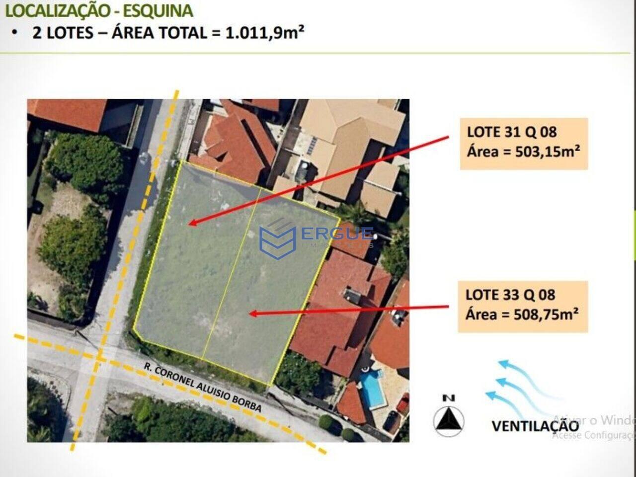 Terreno Engenheiro Luciano Cavalcante, Fortaleza - CE