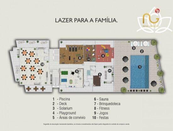 Paradise, apartamentos com 2 a 3 quartos, 76 a 103 m², Praia Grande - SP